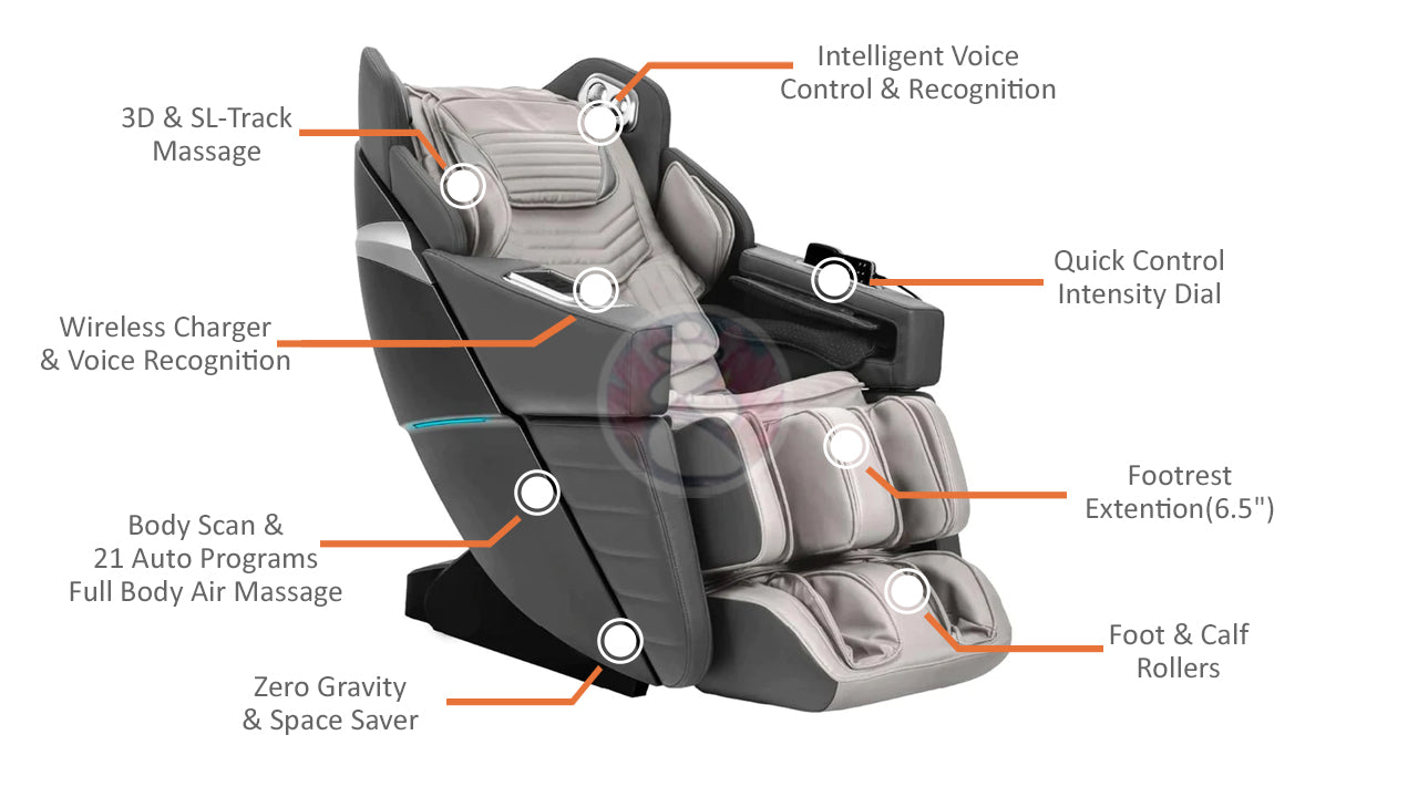 Otamic Pro 3D Signature Massage Chair by Osaki
