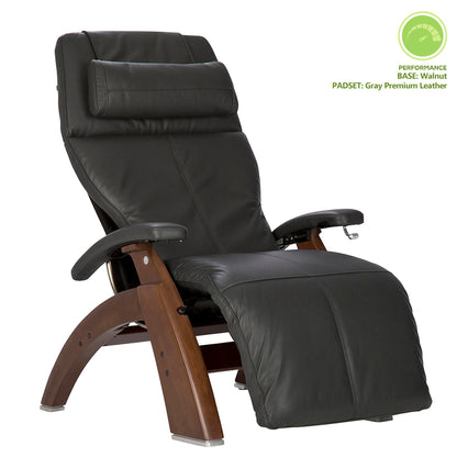 Human Touch Perfect Chair PC-420 Classic Manual Plus - Performance - Walnut/Gray (4648416542780)