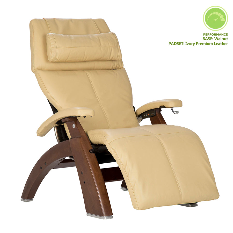 Human Touch Perfect Chair PC-420 Classic Manual Plus - Performance - Walnut/Ivory (4648416542780)